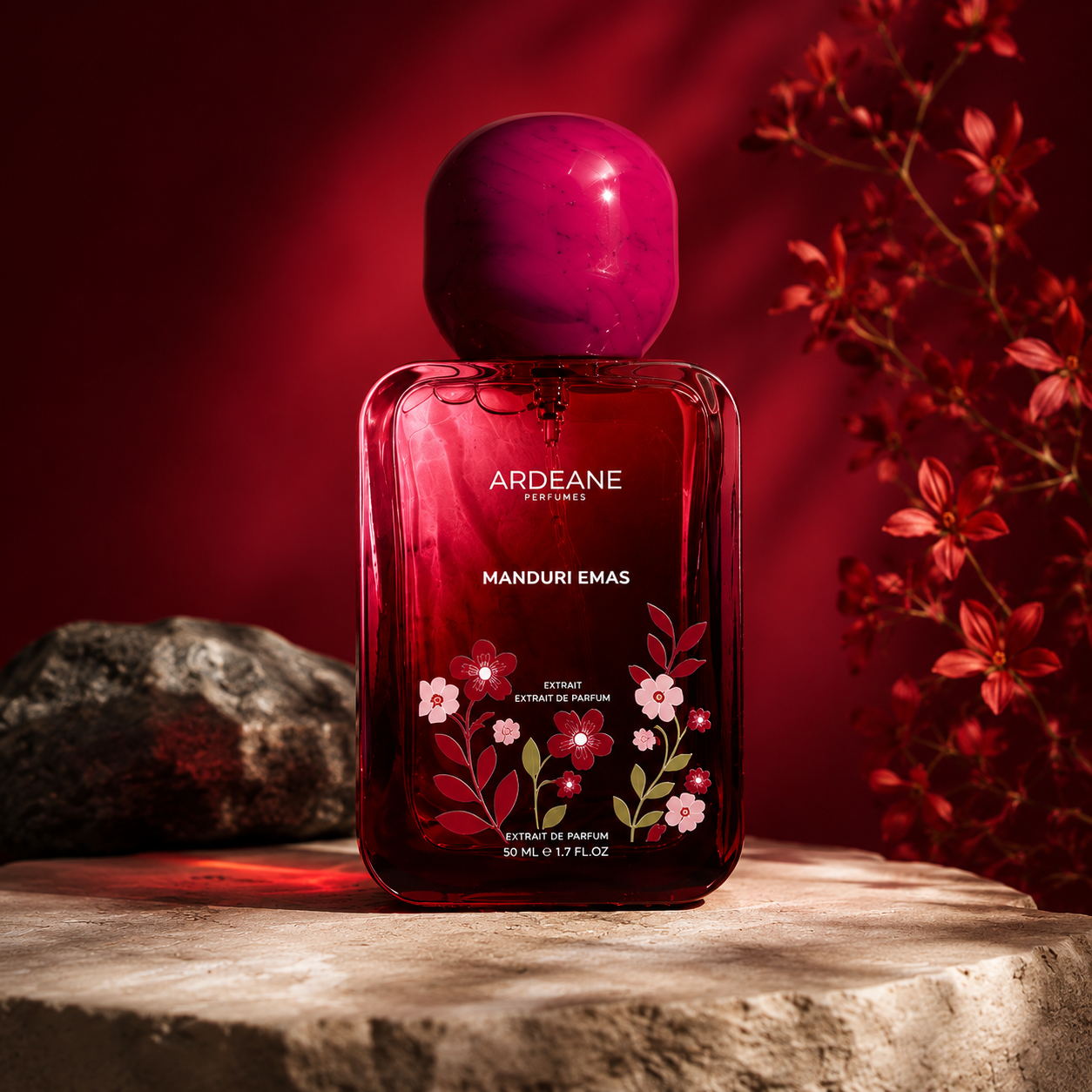 Manduri Emas fragrance bottle